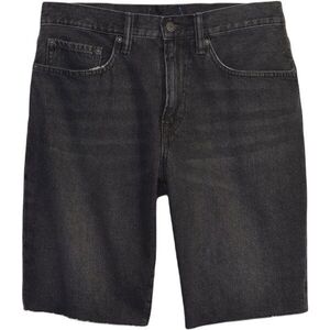GAP V-STRAIGHT DENIM Férfi rövidnadrág, fekete, méret kép