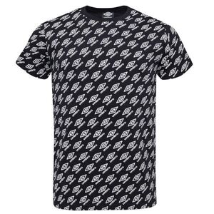 Umbro DINIS Férfi póló, fekete, méret kép