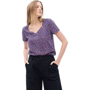 GAP ORGANIC Női póló, lila, méret kép