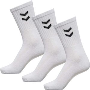 Hummel 3-PACK BASIC SOCK Zokni, fehér, méret kép