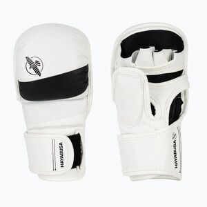 Hayabusa T3 Hybrid fehér/fekete grappling kesztyű (T3 Hybrid T37HYG-ABX) kép