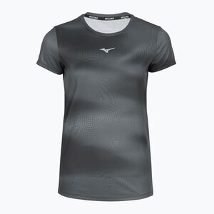 Női futó póló Mizuno Core Graphic Tee fekete (Core Graphic Tee J2GAC20809) kép