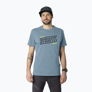 Férfi póló DYNAFIT Graphic CO smoke blue/tabloid (Graphic CO 08-0000070998) kép