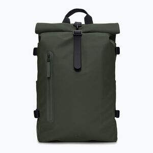 Városi hátizsák Rains Rolltop Rucksack Large 23 l green (Rolltop Rucksack Large 14590) kép
