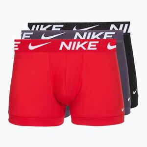 Férfi boxer nadrág Nike Dri-Fit Essential Micro Trunk 3 pairs sport red (Dri-Fit Essential Micro Trunk KE1156-U9H) kép