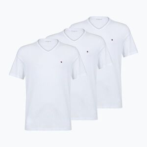 Férfi póló Tommy Hilfiger Cotton V-Neck white/white/white (Cotton V-Neck UM0UM038650XJ) kép