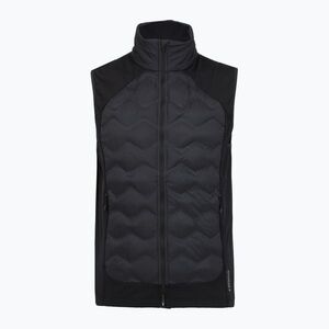 Férfi futó ujjatlan HOKA Skyfill Insulated Vest black (Skyfill Insulated 1178651-BLK) kép