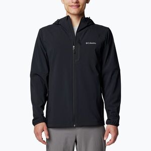 Férfi trekking pulóver Columbia Tech Softshell Hoodie black (Tech Softshell Hoodie 2095683010) kép