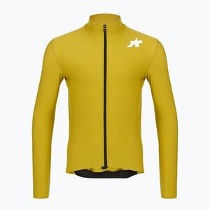 Férfi kerékpáros hosszú ujjú póló ASSOS Mille GT Spring Fall Jersey S11 golden yellow (Mille GT Spring Fall Jersey S11 11.24.451.3R) kép