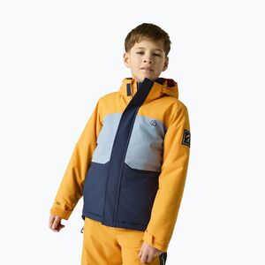 Gyerek síkabát Dare2B Send It II Jacket electric orange/navy (Send It II DKP579_8V1) kép