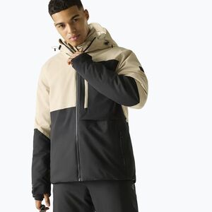Férfi síkabát Dare2B Halfpipe IV Jacket white pepper/black (Halfpipe IV DMP628_90) kép