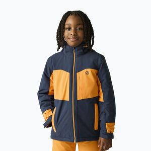 Gyerek síkabát Dare2B Rip It Jacket navy/electric orange (Rip It DKP576_ZG4) kép