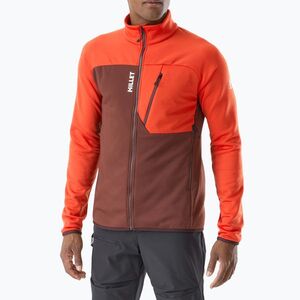 Férfi pulóver Millet Seneca Fleece truffle/paprika (Seneca Fleece MIV10244_N0088) kép