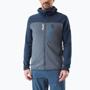 Férfi pulóver Millet Seneca Fleece Hoodie saphir/shadow blue (Seneca Fleece Hoodie MIV10336_N0074) kép