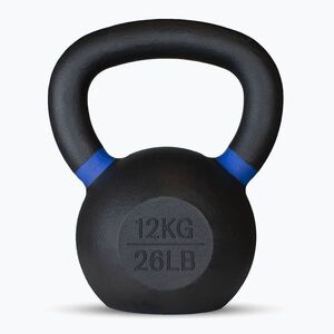 Kettlebell THORN FIT CC 2.0 12 kg black/blue (Fit CC 2.0 512453) kép