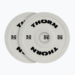 Súlyok THORN FIT Fractional 2 x 10 kg white/black (Fit Fractional 516031) kép