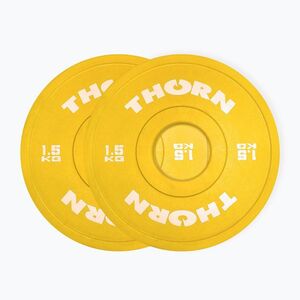 Súlyok THORN FIT Fractional 2 x 3 kg yellow/white (Fit Fractional 512583) kép