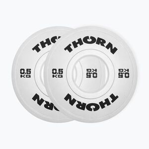 Súlyok THORN FIT Fractional 2 x 1 kg white/black (Fit Fractional 512569) kép