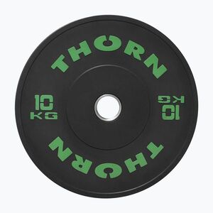 Súlyok THORN FIT Training Plate 10 kg black/green (Fit Training Plate 517472) kép