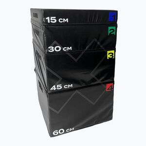 Plyometrikus láda THORN FIT Soft Plyo Box set black (Soft Plyo Box set 534981) kép