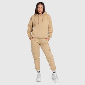 Női oversize szett Iron Aesthetics Cargo, bézs kép