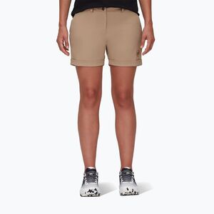 Női trekking rövidnadrág MAMMUT Runbold Roll Cuff bézs színben (Runbold Roll Cuff 1023-00700-7459) kép