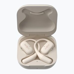 Słuchawki bezprzewodowe Shokz OpenFit beige (OpenFit T910-ST-BG) kép