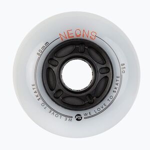 Powerslide Neons 80 mm/85A görkorcsolya kerekek 4 db narancssárga (Neons 4-pack 905432) kép