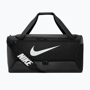 Nike Brasilia edzőtáska 9.5 95 l fekete/fekete/fehér (Brasilia 9.5 DO9193-010) kép