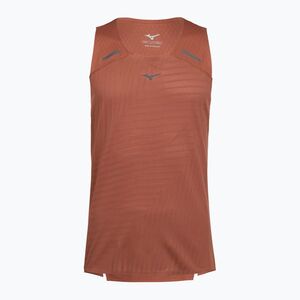 Férfi futópóló Mizuno Tech Light Tank copper brown (Tech Light Tank J2GAD00055) kép