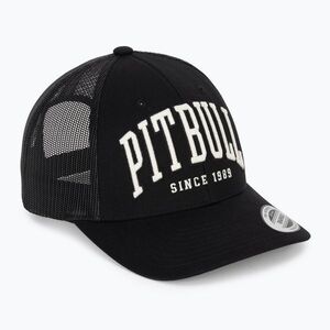 Férfi ellenzős sapka Pitbull Mesh "Pitbull Norton" Trucker Low Profile black/black (Mesh "Pitbull Norton" Trucker Low Profile 626007909000) kép