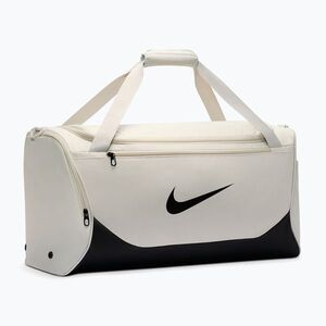Edzőtáska Nike Brasilia Duffel Medium 60 l light bone/black/black (Brasilia Duffel Medium IB4392-072) kép