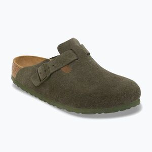 Papucsok BIRKENSTOCK Boston Suede Leather thyme (Boston Suede Leather Regular 1024721) kép