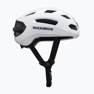 Kerékpáros sisak Rockbros 100036002 With Remote Control and Warning Light white (With Remote Control and Warning Light 100036002) kép