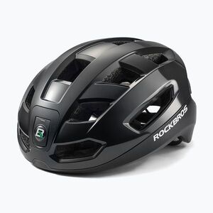 Kerékpáros sisak Rockbros 100036001 With Remote Control and Warning Light black (With Remote Control and Warning Light 100036001) kép