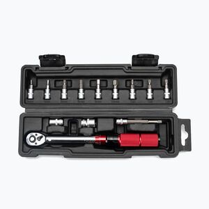 Nyomatékkulcs Rockbros 430021001 Bicycle Torque Wrench Set 2-24Nm black/red (Bicycle Torque Wrench Set 2-24Nm 430021001) kép