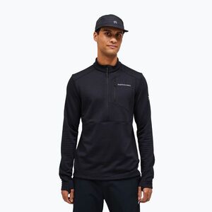 Férfi polár pulóver Peak Performance Trail Polartec Power Grid Half Zip black (Trail Polartec Power Grid Half Zip G79813010) kép