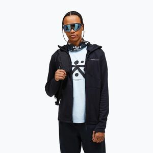 Férfi polár pulóver Peak Performance Trail Polartec Power Grid Half Zip Hood black (Trail Polartec Power Grid Half Zip G80169020) kép