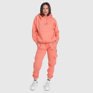 Női oversize szett Iron Aesthetics Cargo, lazacszín kép