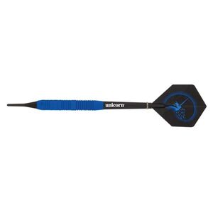 Dart nyíl Core Plus Rubberised Brass Blue 3 db kép