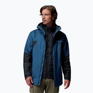 Férfi esőkabát Columbia Inner Limits Interchange phoenix blue/black (Inner Limits Interchange 2174472442) kép