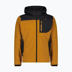 Férfi softshell dzseki CMP 3A01787N Zip Hood caramel/antracite (Zip Hood 3A01787N/02QZ) kép