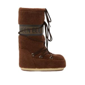 Magas téli cipők MOON BOOT MB ICON FLEECE, M004 BROWN kép