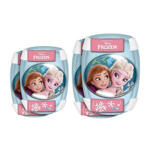 Könyök- és térdvédők Frozen II - világoskék, kényelmes párnázás, keményített műanyag kép