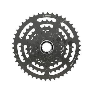SHIMANO kazetta - CASSETTE LG400 9 11-46 - fekete kép