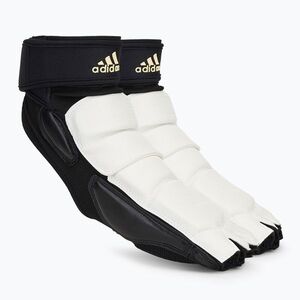 Lábvédő teakwondo adidas WT fehér/fekete (WT ADITFS01) kép