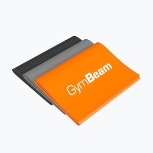 Gumiszalag szett GymBeam Resistance Band 3 darabos black/grey/orange (Resistance Band 32659) kép