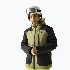Férfi síkabát Dare2B Baseplate IV Jacket black/martini olive (Baseplate IV DMP624_ZHG) kép
