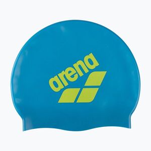 Úszó sapka arena Big Logo blue cosmo/artic lime (Big Logo 009276/210) kép