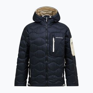 Férfi pehelykabát Peak Performance Helium Utility Down Hood black/sand fog (Helium Utility Down G79848140) kép